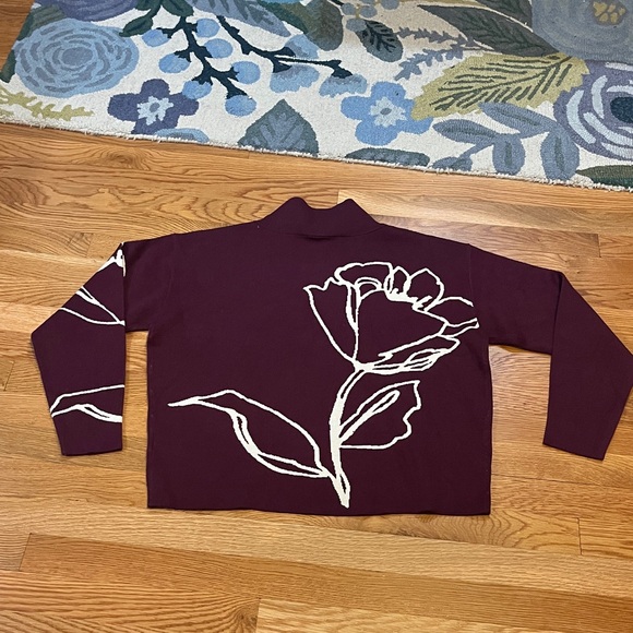 Anthropologie Cary’s Mock-Neck Sweater Size XS NWOT - Picture 10 of 11